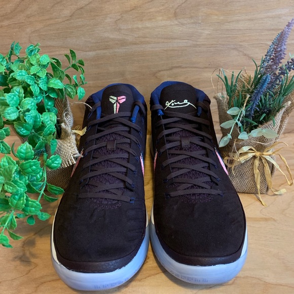 NEW Nike Kobe AD Mid Port Wine Basketball Shoes - Picture 6 of 8